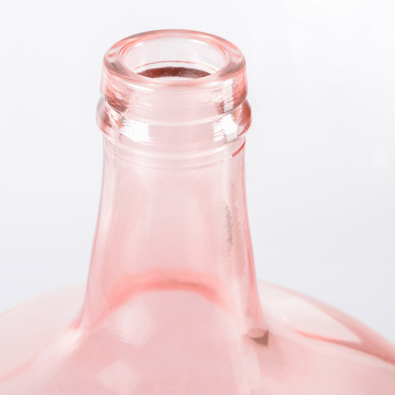 Vase 'Dame Jeanne' en verre 10L rose clair en L'Incroyable